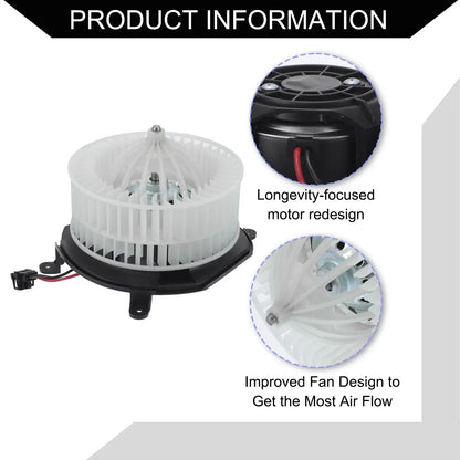 HVAC Heater Blower Motor Assembly for Mercedes-Benz CLS55 CLS500 (2006-2011)