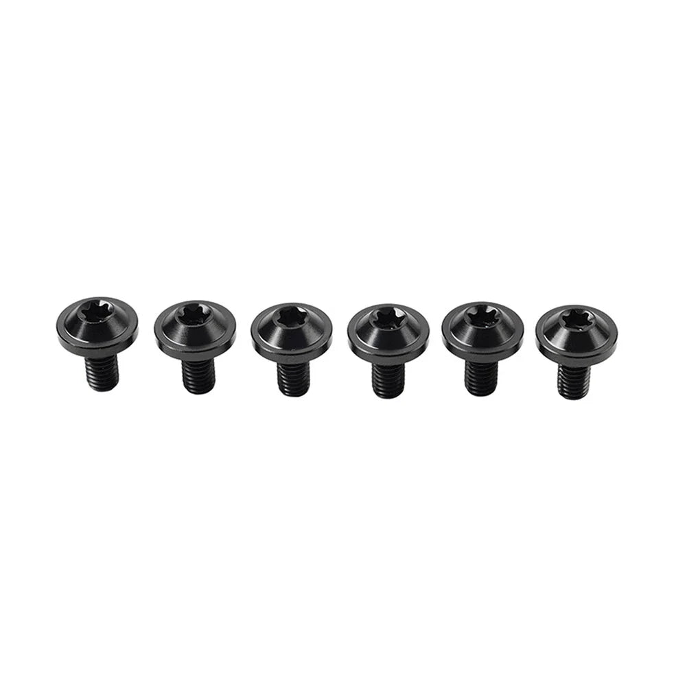 6 x Black Titanium M5x30mm Torx Head Screws for Bike Motorcycle