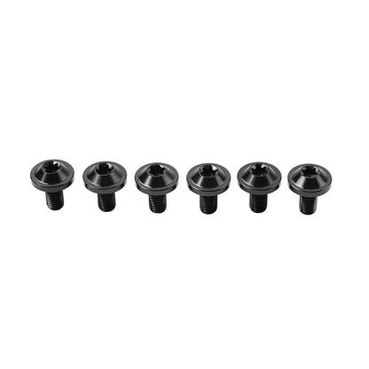 6 x Black Titanium M5x30mm Torx Head Screws for Bike Motorcycle