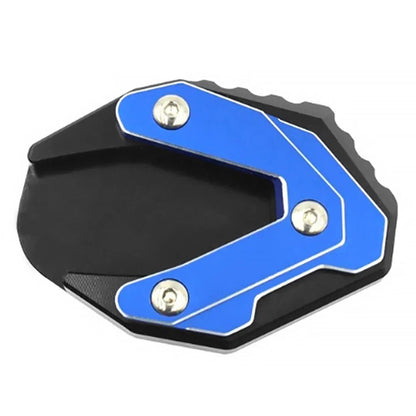 Blue Side Stand Enlarge Kickstand Pad for Suzuki GIXXER 250 SF, 150, 125