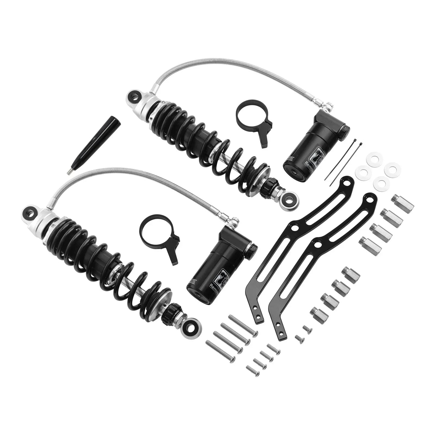 Remote Reservoir Rear Shocks for Harley CVO Street Glide (2023-2025)