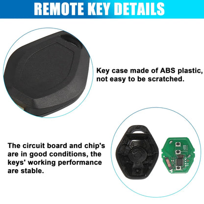 Keyless Entry Remote for BMW 5 Series E60 E61 (2003-2007)