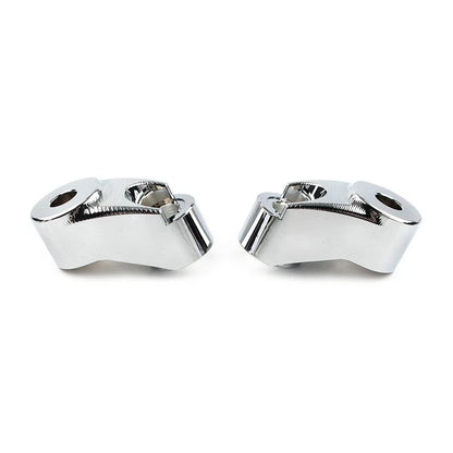 Chrome Short Front Turn Signal Mounts 39mm 49mm for Harley Sportster FXR