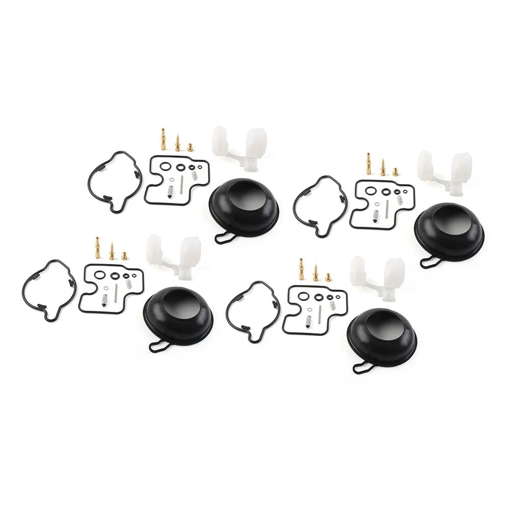 Carburetor Repair Kit Float Diaphragm 4 x Set for Honda CBR900RR (1996-1999)