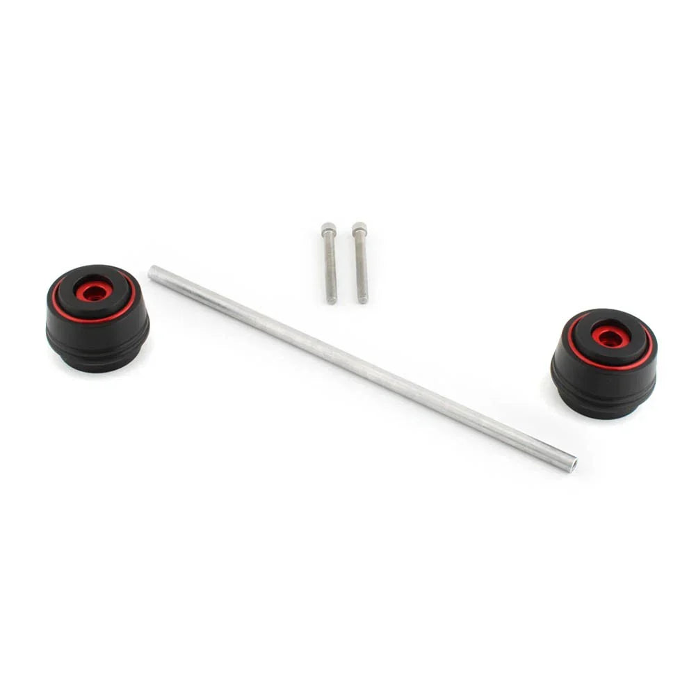 Front Wheel Axle Fork Slider Crash Protector for Zontes Shengshi 368 D E M (N/A)