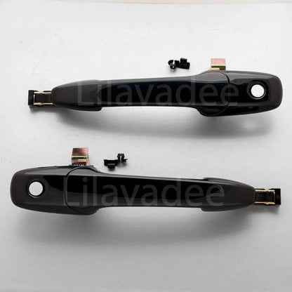 Glossy Black Outer Door Handles for Ford Ranger, Mazda BT-50 (2006-2011)