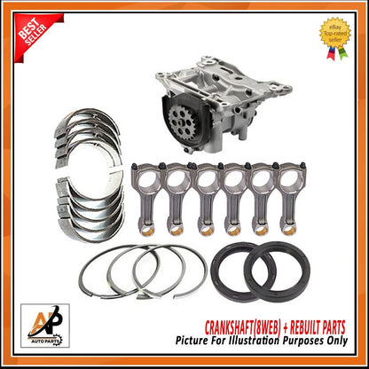 Crankshaft Replacement Rebuilt Parts for BMW X3 X4 X5 X6 3.0 Diesel (2004–2018)