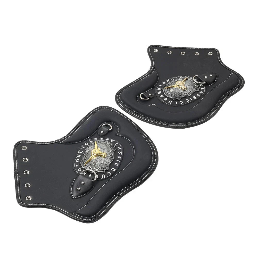 Universal Leather Heat Saddle Shield Deflector for Honda & Harley