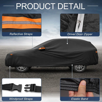 Waterproof Aluminum Film Car Cover for Lexus RZ (2023)
