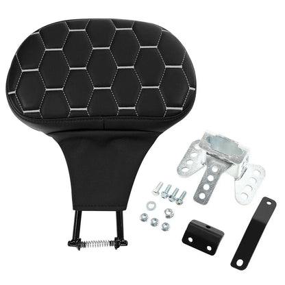 Driver Backrest Pad with Bracket for Harley-Davidson Electra Glide