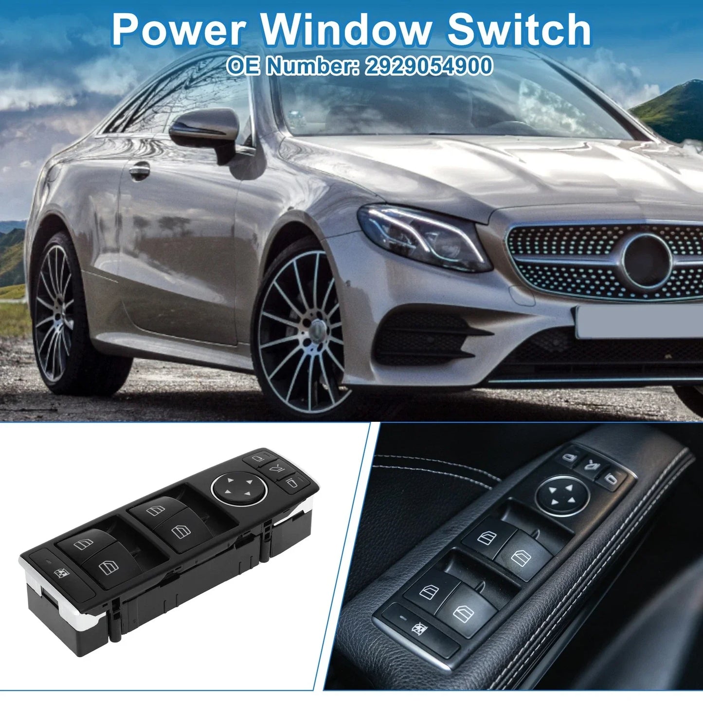 Power Window Switch for Mercedes-Benz C200 (2001-2007)
