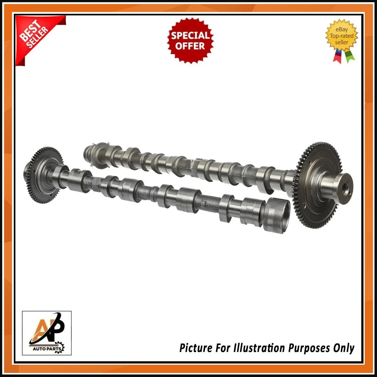 Exhaust and Inlet Camshaft Set OEM Replacement for Mazda CX-5 2.2 Diesel (2012–2018)