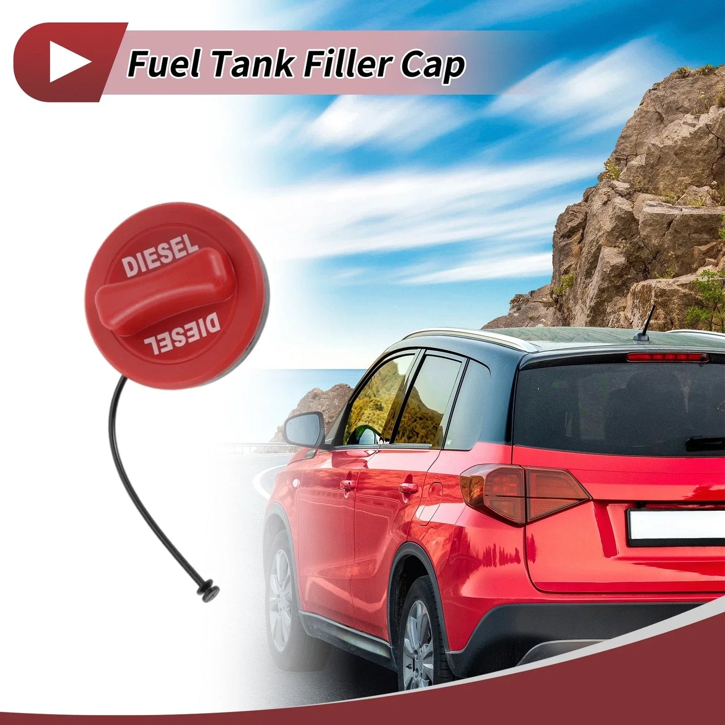 Gas Fuel Cap for Mercedes Benz C Class W205 (2015-2023)
