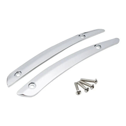 Chrome Split Windshield Side Trims 16-18 for Harley Road Glide (2015 - 2023)