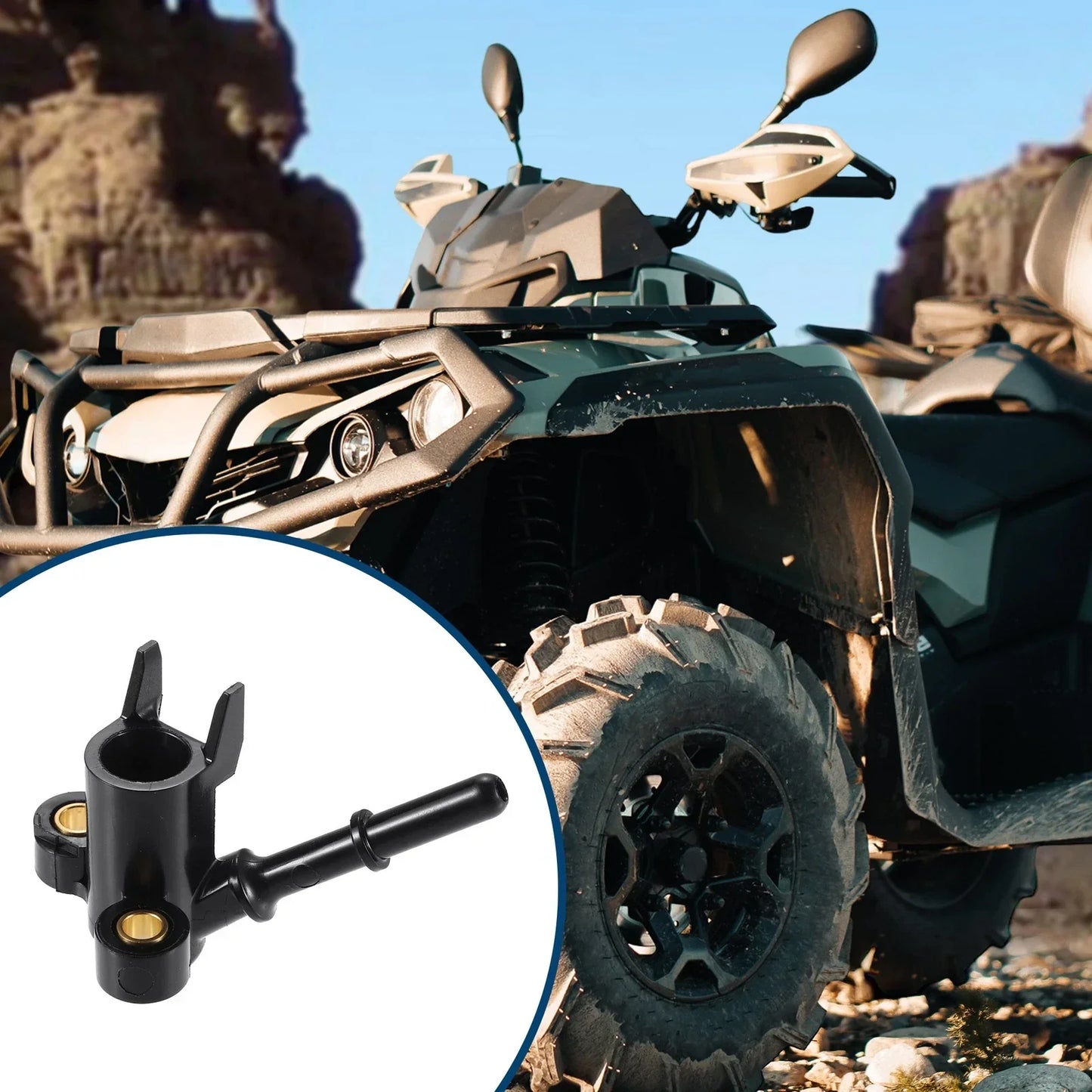 Fuel Injector Cap for Honda Foreman 2014-2019 - Durable Plastic 1 x Black