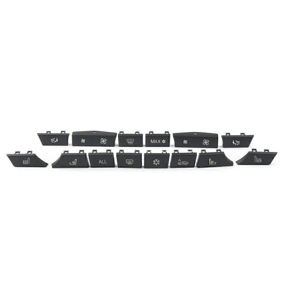 14 Button Key Caps for BMW F07 F10 F11 F01 (2010-2017)