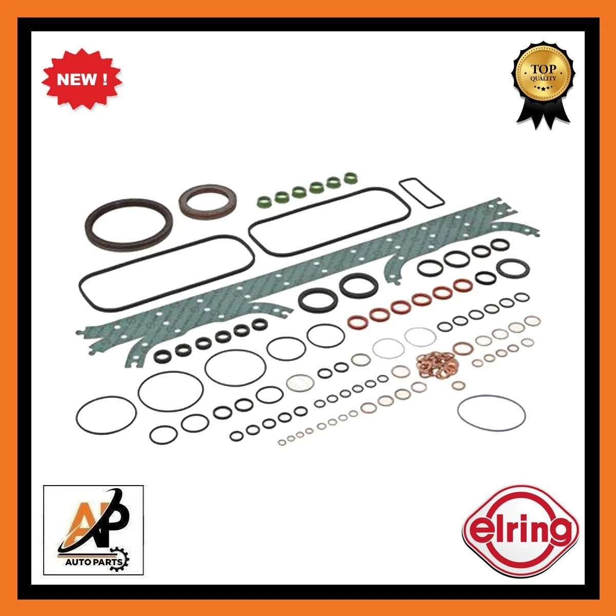 Crankcase Gasket Kit Replacement for Volvo TD 61 FB  (1961–1968)