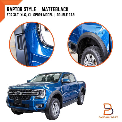 Fender Guard Flares for Ford Ranger PY 2022-2025 XL XLT XLS Sport No-Sensor