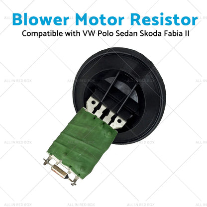 Blower Motor Resistor for VW Polo Sedan, Skoda Fabia II (2007-2014)