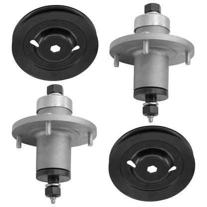Deck Spindle Pulley Kit for John Deere X324 X330 X340 X350 Z225 (42") (201)