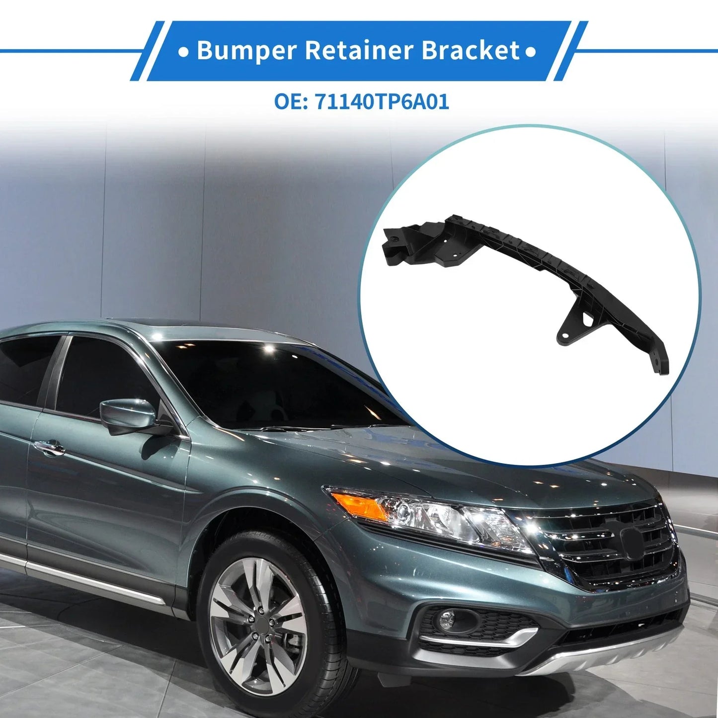 Front Right Bumper Retainer Bracket for Honda Accord (2018-2023)