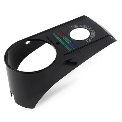 Speedometer Dash Panel Cover for Harley Softail (1971-1990) Black