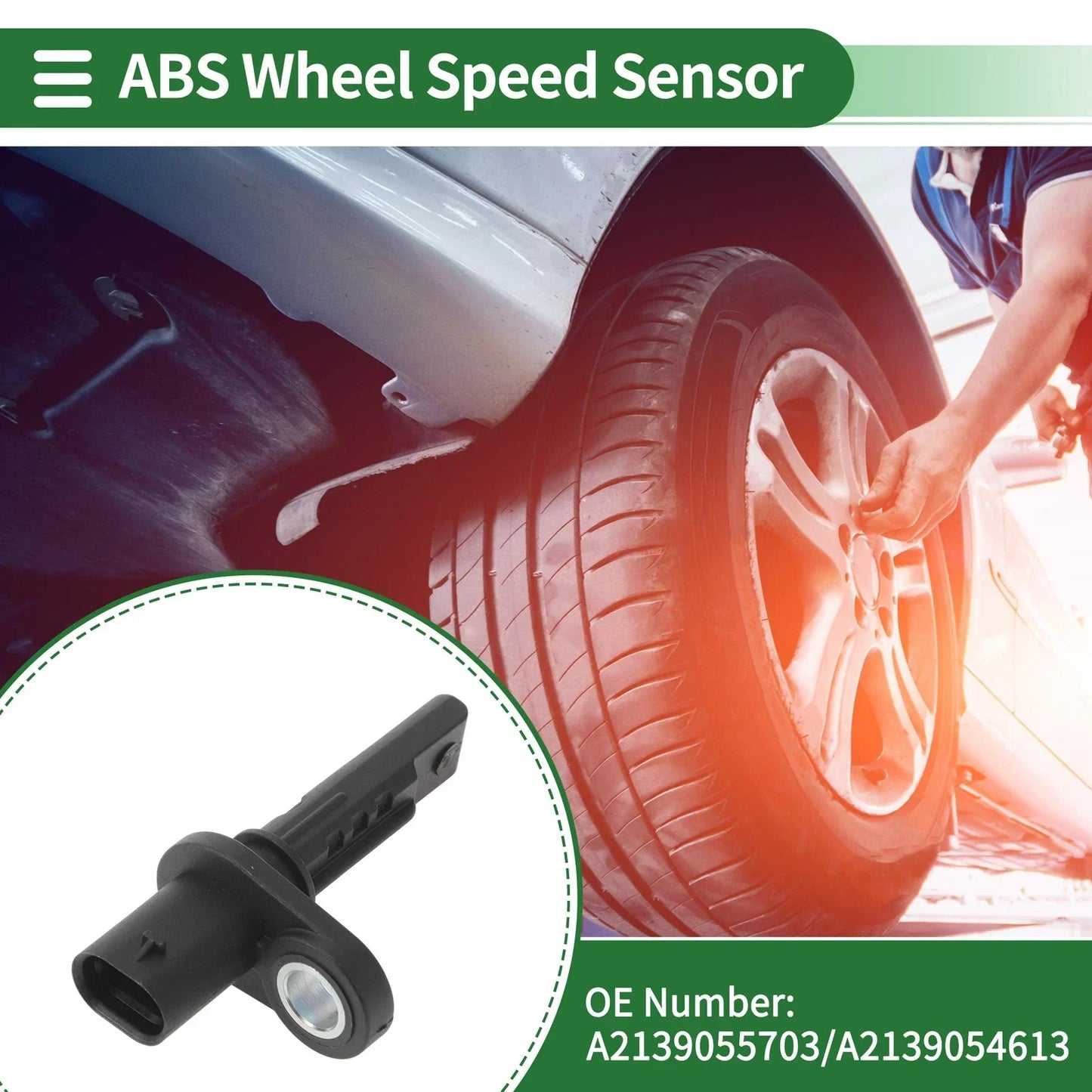 ABS Wheel Speed Sensor for Mercedes-Benz C205 (2016-2024)