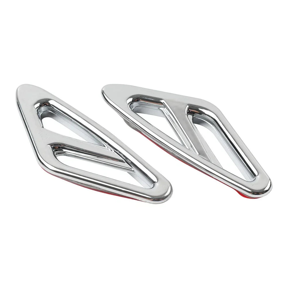 Chrome Front Mugguard Filler Accents for Honda GL1800 Goldwing (2001-2017)