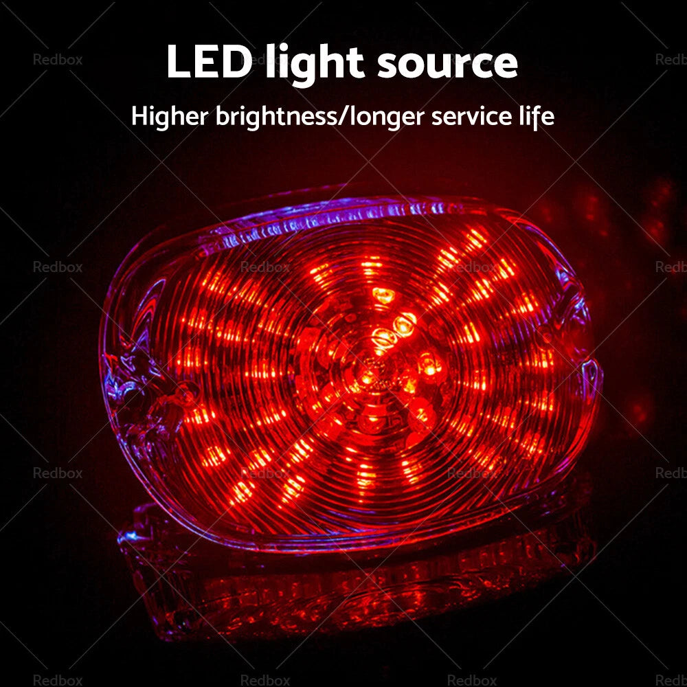 LED Rear Tail Light Brake Smoke for Harley Touring Dyna Glide Softail