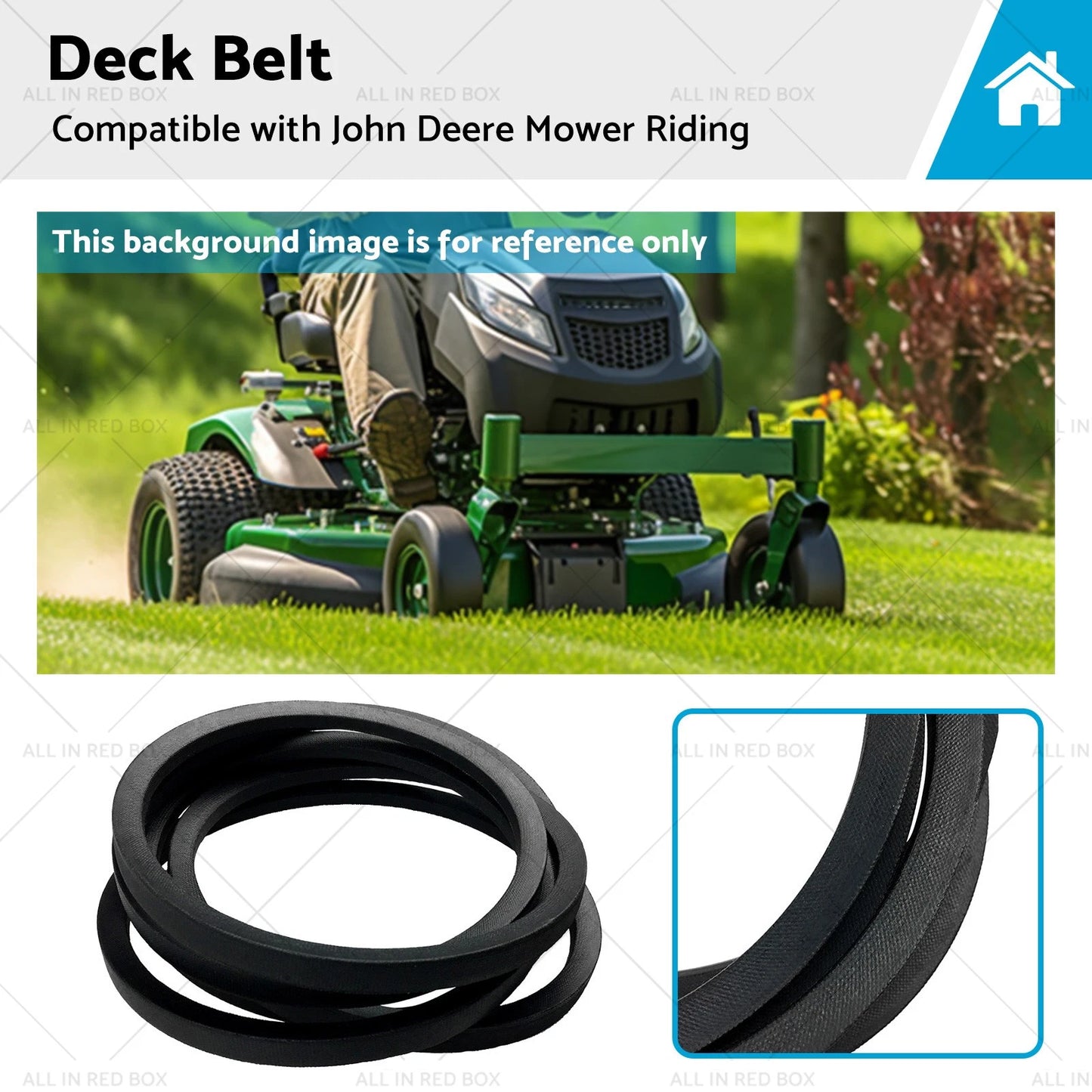 Deck Belt for John Deere Mower X330 X350 X370 X354 X390 (2015-2023)