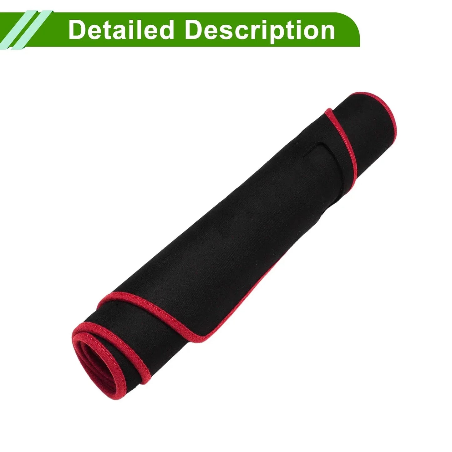 Dashboard Cover Mat for Mercedes Benz GLC 2016-2022 Black Red