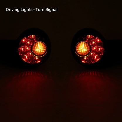 LED Amber Rear Turn Signals for Harley Sportster 883 1200 48 (1992-2022)