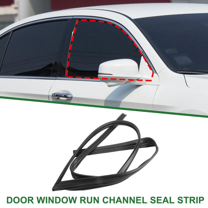 Front Left Door Window Run Channel Seal Strip for Honda Accord (2003-2007)