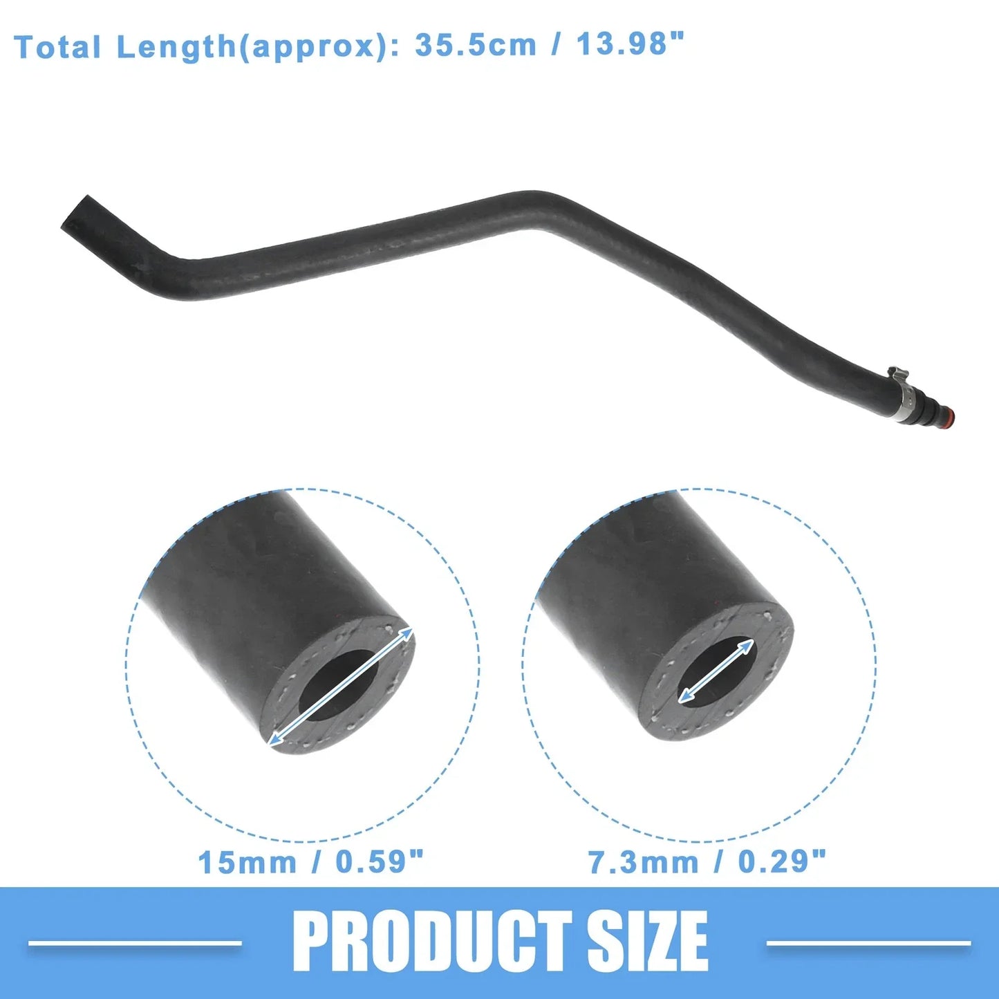 Radiator Coolant Hose for Mercedes-Benz CL550 4Matic Coupe 5.5L (2007-2013)