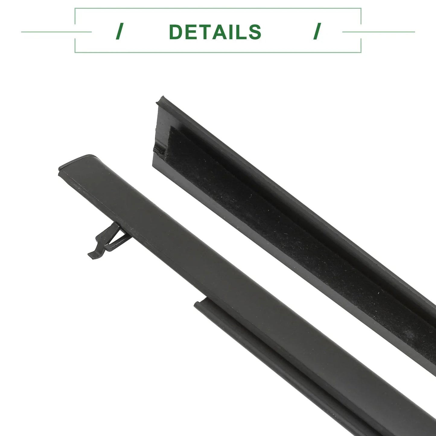 2 x Weatherstrip Window Seals for Honda City (2014-2023)