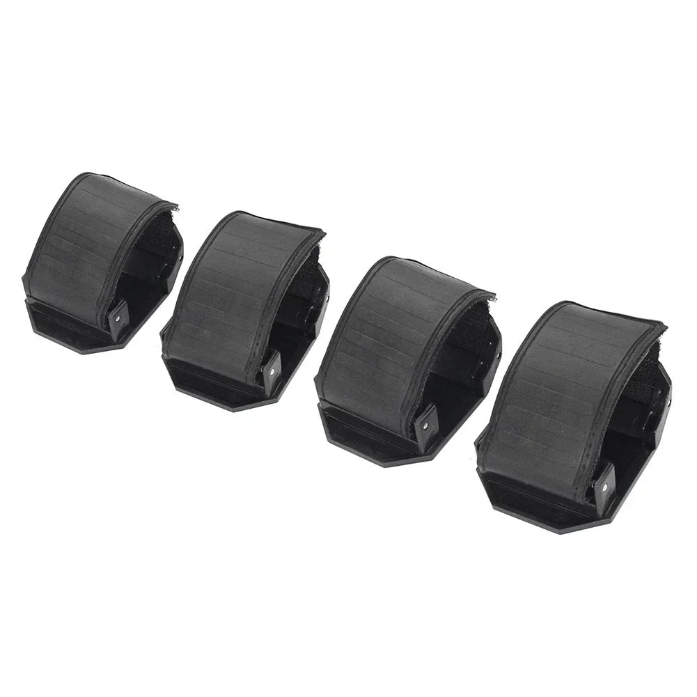 4 x Windshield Mounting Clamp Straps for Can-Am Maverick X3, Polaris RZR