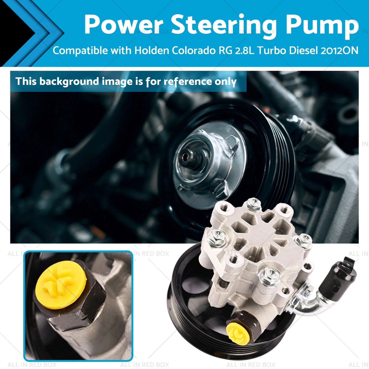 Power Steering Pump & Pulley for Holden Colorado (2012 - Present)