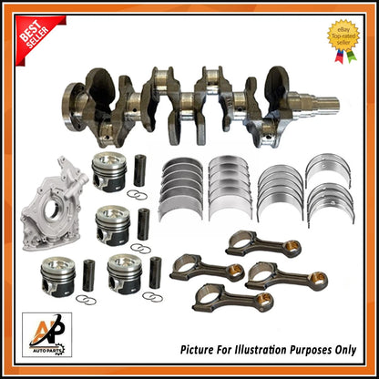 Crankshaft with Engine Rebuild Kit Replacement for Ford Peugeot Citroen 1.5L (2011–2020)