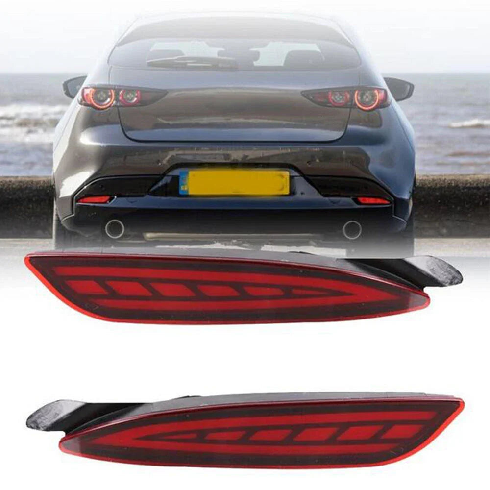 Rear Bumper Reflector Light for Mazda 3 Hatchback (2019-2022)
