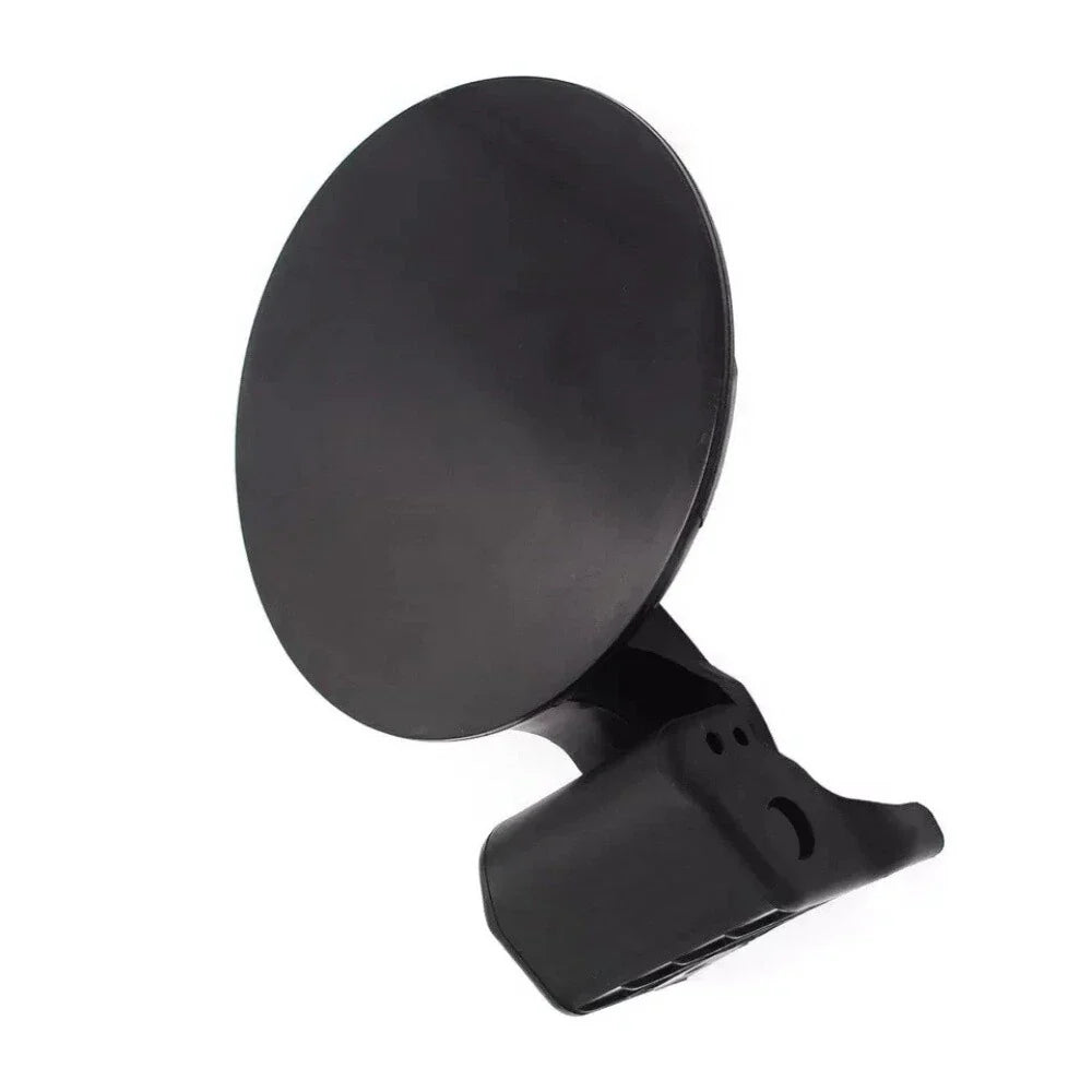 Black Fuel Gas Door Cover for Kia Forte Sedan (2010-2013)