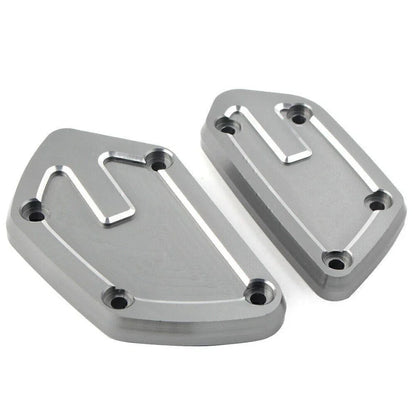 Silver Front Brake & Clutch Reservoir Cap for BMW K1600GT R1200GS R1250R R nineT (2011-2023)