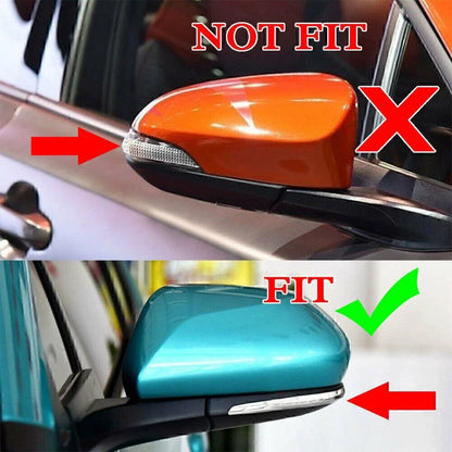 Carbon Fiber Side Mirror Trim Covers for Toyota CHR C-HR (2016-2018)