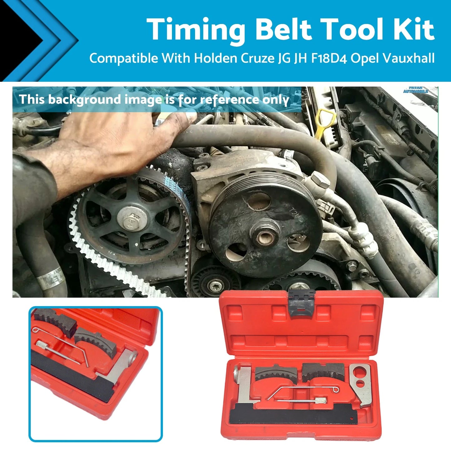 Engine Timing Tool Kit for Holden Cruze JG JH 1.8L F18D4 (2010-2016)