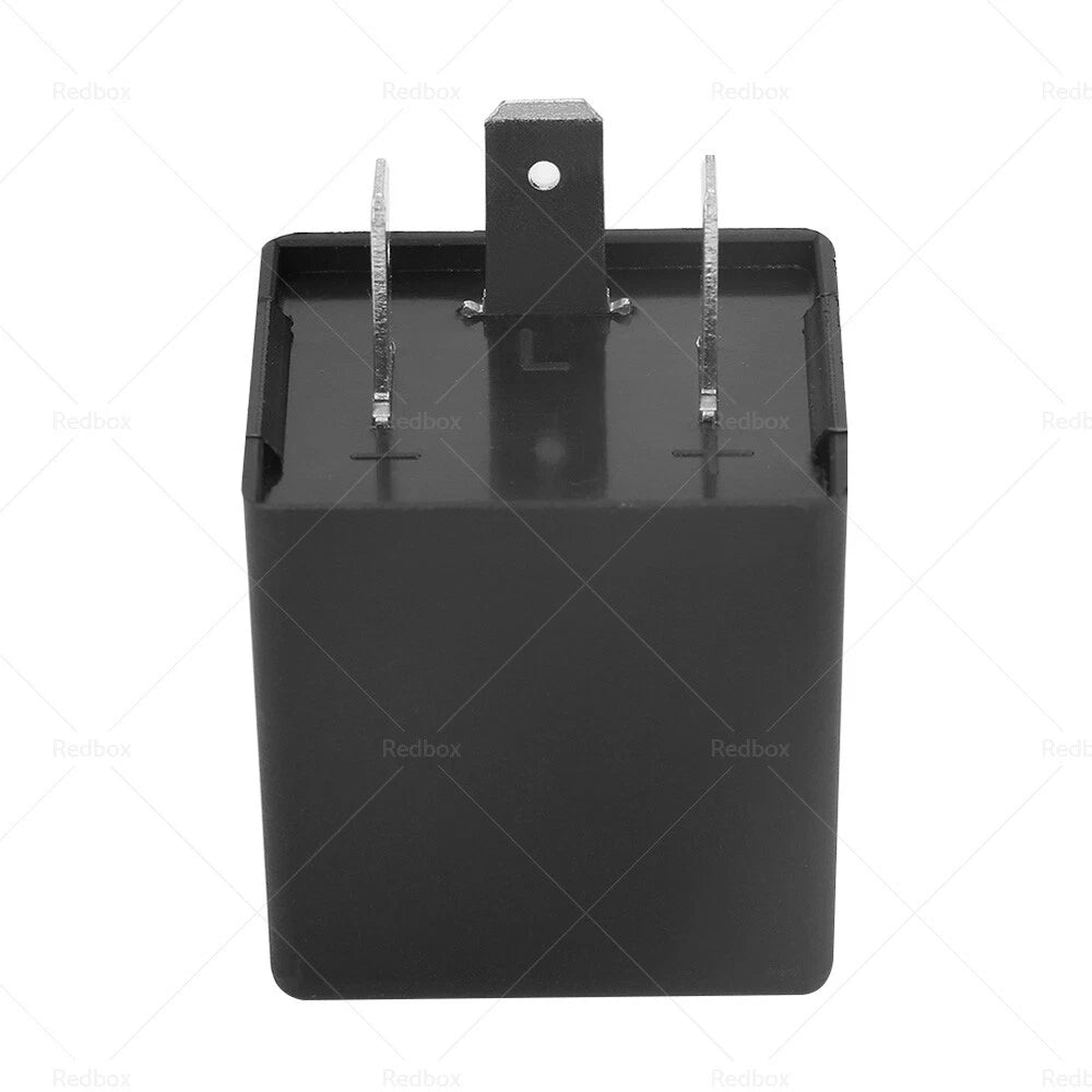 12V 3 Pin LED Flasher Relay Unit for Indicator/Blinker - Positive on Right