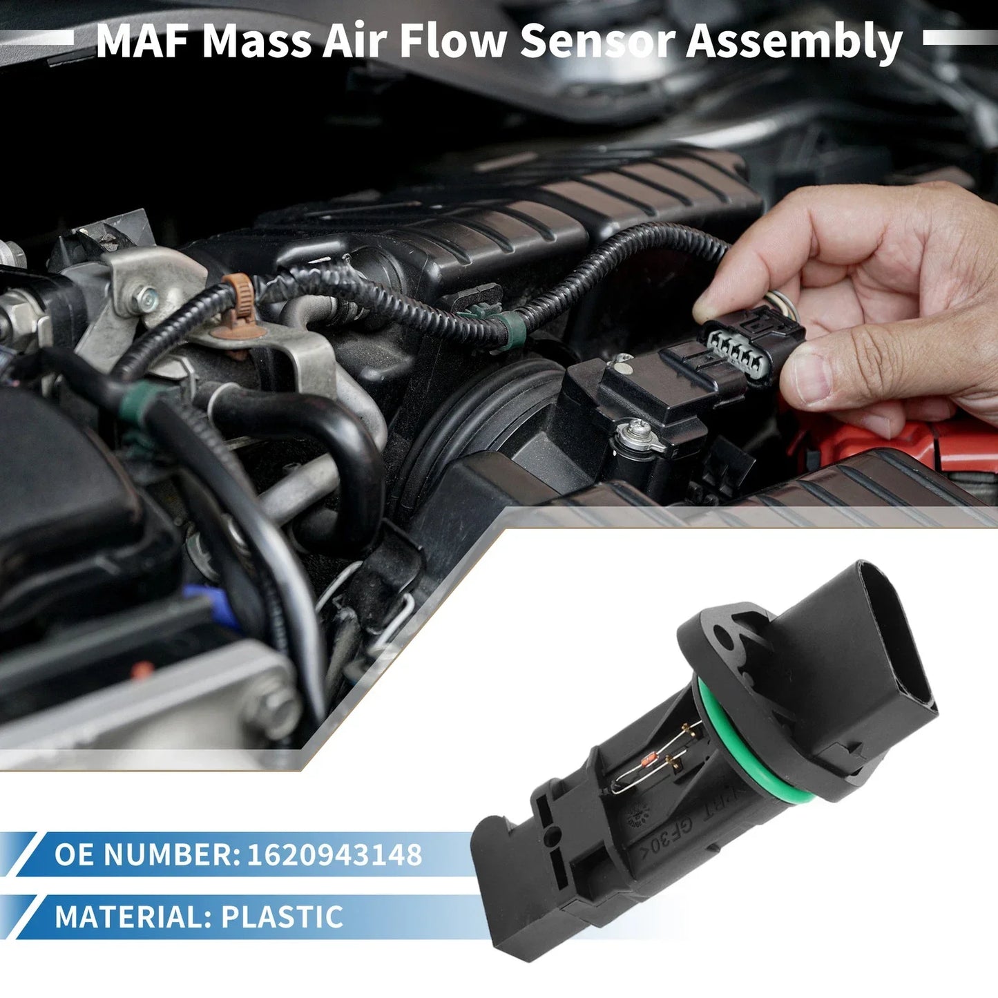 MAF Mass Air Flow Sensor for Mercedes-Benz C280 (1996-1997)