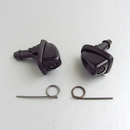 2 x Windshield Washer Nozzle Jets for Nissan Navara D21 (1986-1997)