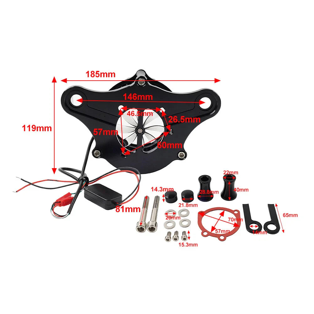 Air Cleaner Intake Filter for Harley Dyna Touring Softail Fat Boy FXR