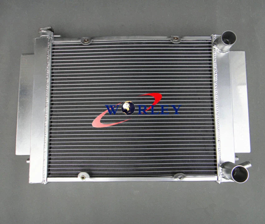 Aluminum Radiator + Fan for Mazda RX2 RX3 RX4 RX5 (1970-1978)