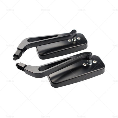 8/10mm Motorcycle Mirrors for Chopper Cruiser Bobber Cafe Racer
