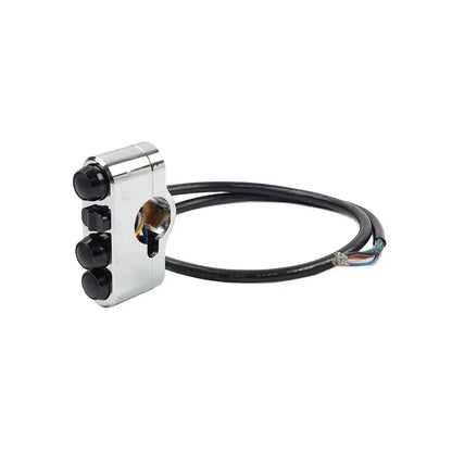 Handlebar Control Switches w/Wiring Harness for Harley Dyna Sportster